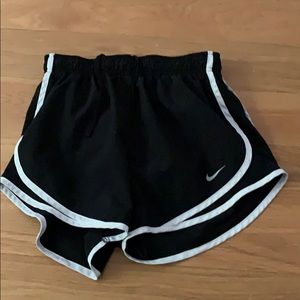 Black nike dry fit shorts